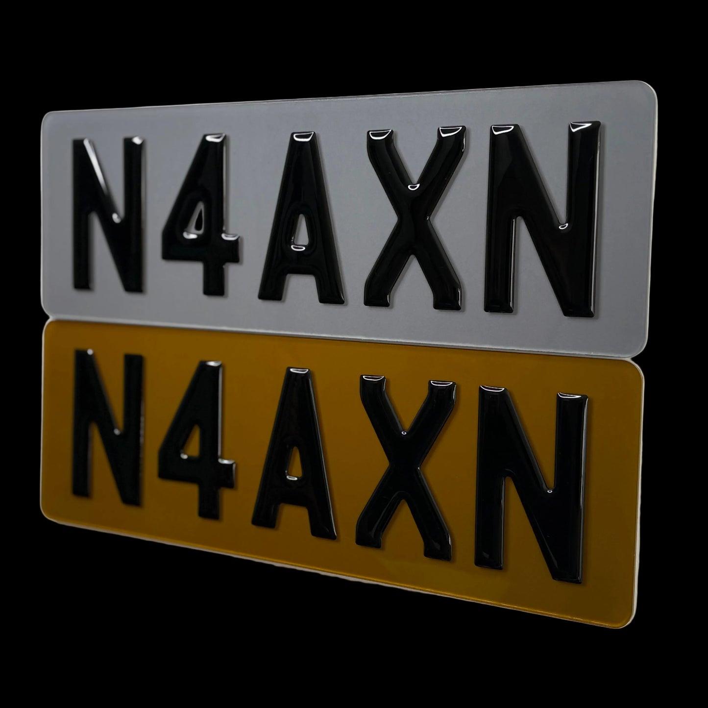 Tinted Number Plates UK (Show Plates Only)
