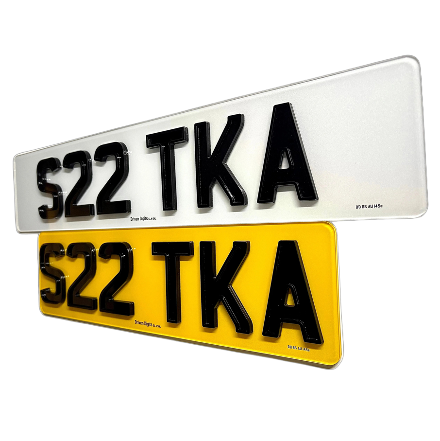 Ghost Road Legal Number Plates UK