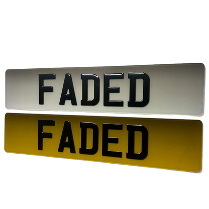 Custom Number plates 