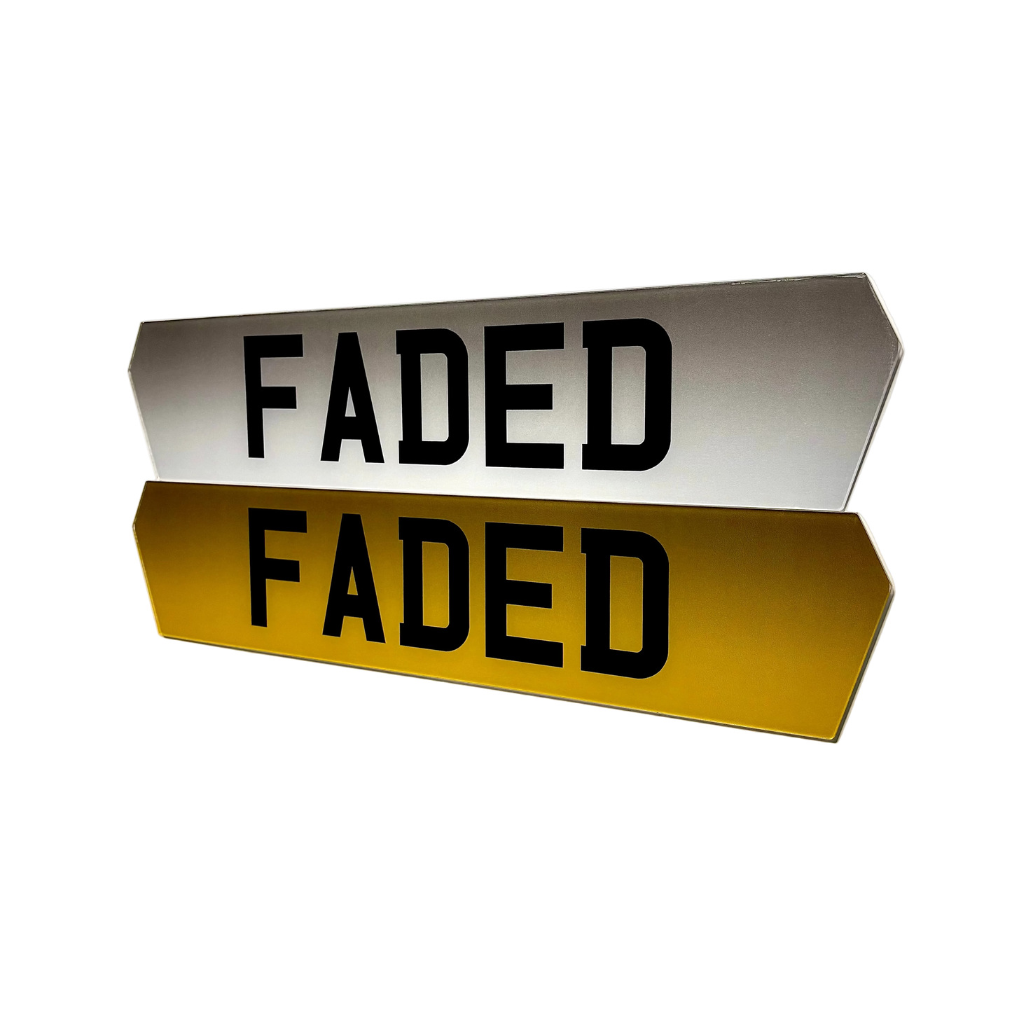 Faded Tint Hex Show Plates UK