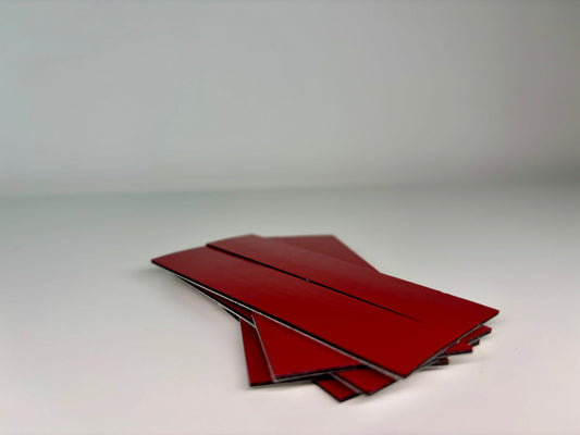 Number Plate Sticky Pads