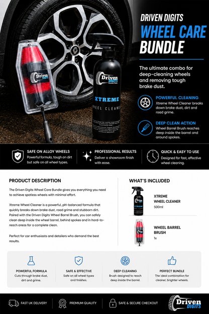Driven Digits Wheel Care Bundle