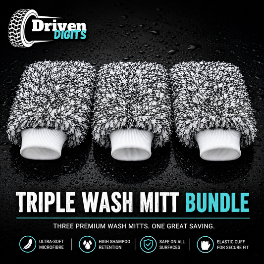 Triple Wash Mitt Bundle