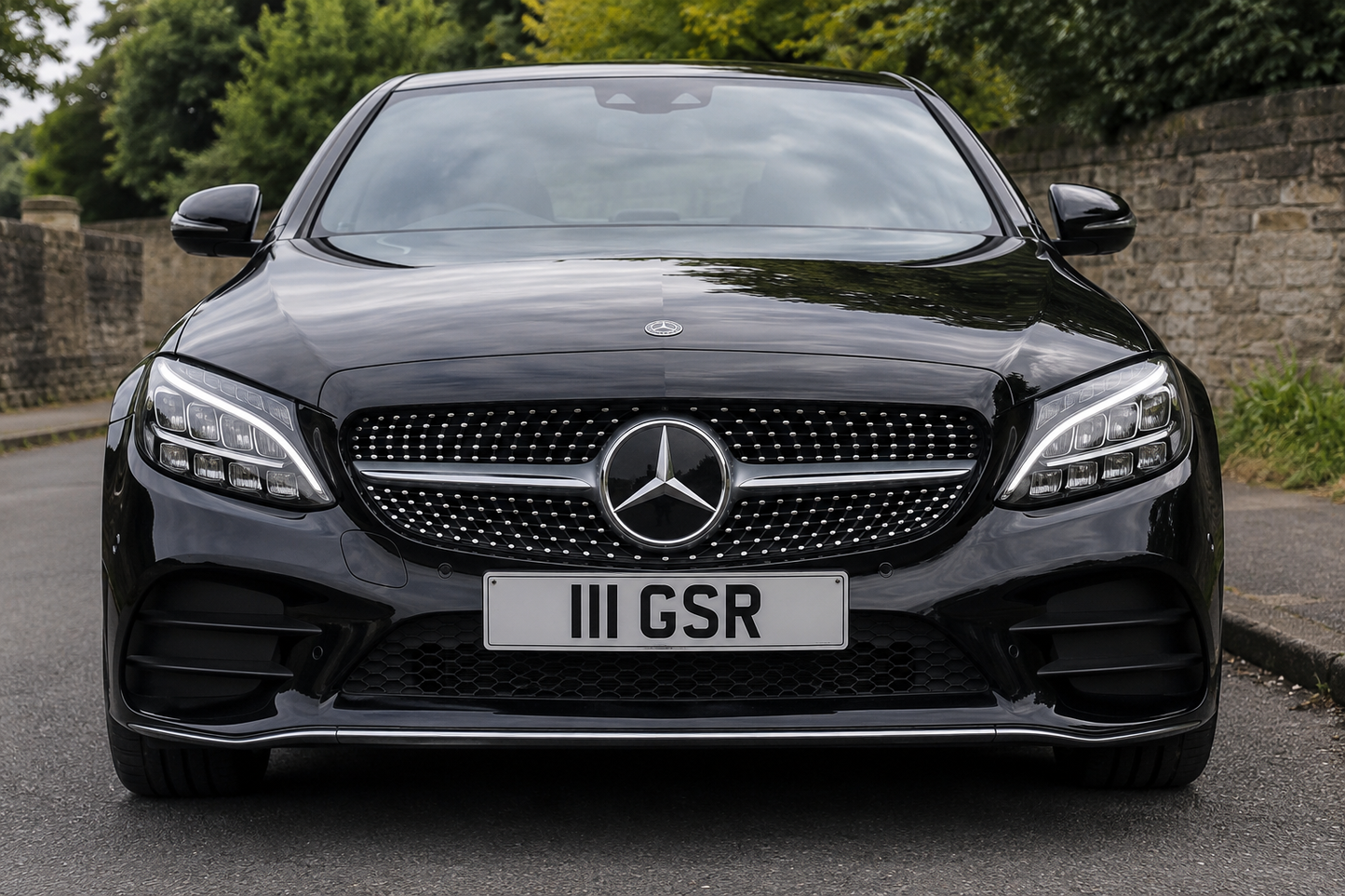 111 GSR Private Registration Plate