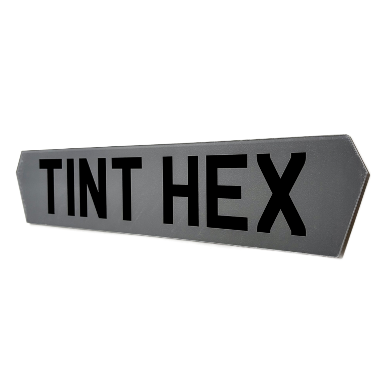 Tinted Hex Show Plates