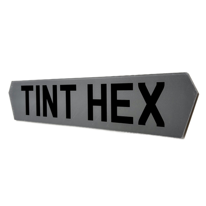 Tinted Hex Show Plates