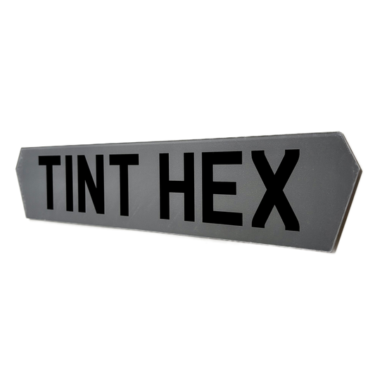 Tinted Hex Show Plates