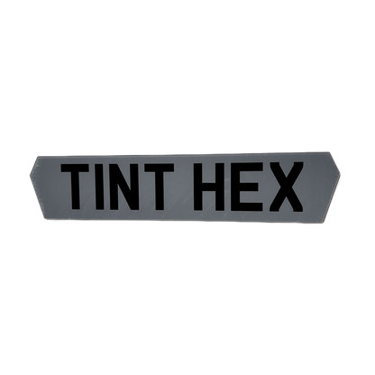 Tinted Hex Show Plates