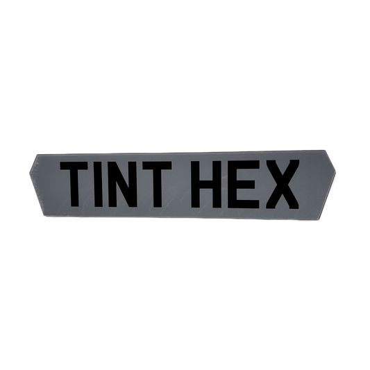 Tinted Hex Show Plates
