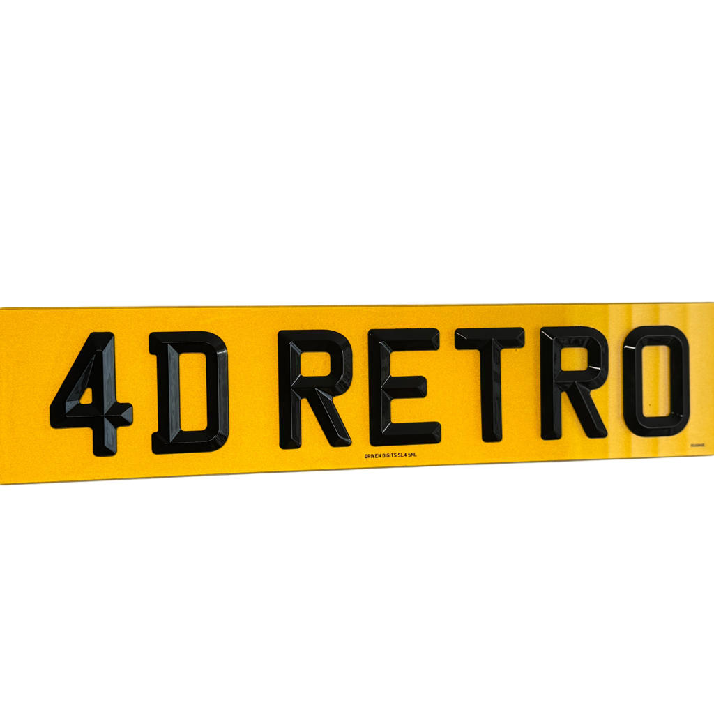 4D Retro Plates