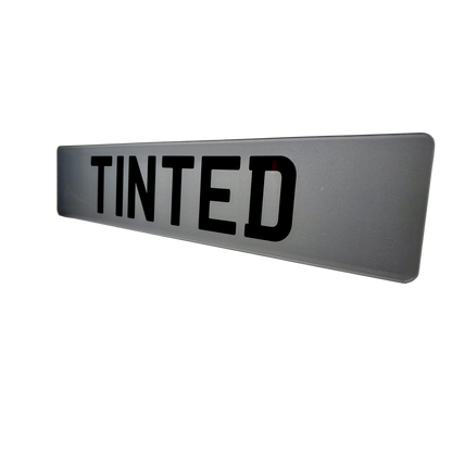 Tinted Show Plates
